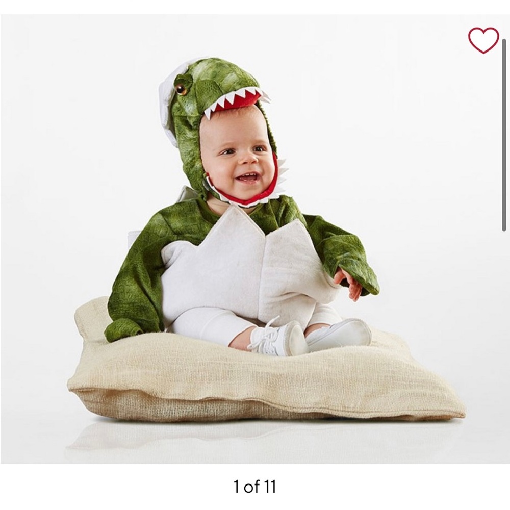 Pottery Barn Costume Dinosaur, 6-12 months